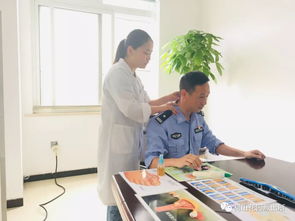 助力健康 幸福警營 花園所開展暖警健康咨詢醫療服務活動